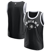 Indiana Pacers Fanatics Black Mesh Tank Top