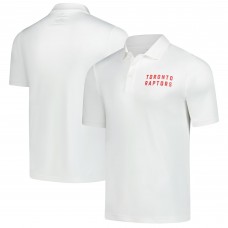 Toronto Raptors Fanatics White Component Polo
