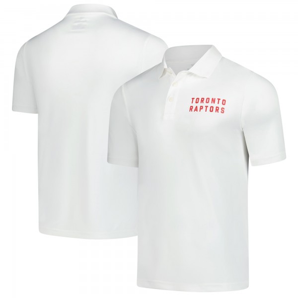 Toronto Raptors Fanatics White Component Polo