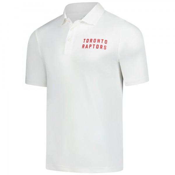 Toronto Raptors Fanatics White Component Polo