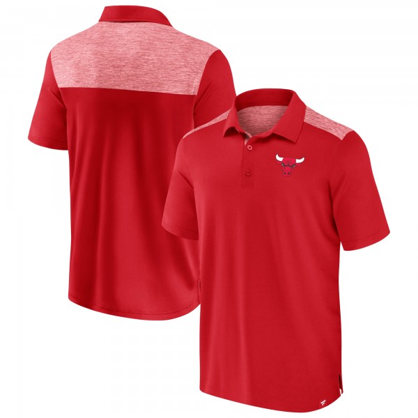 Поло Chicago Bulls Red Iconic Brushed Blocked