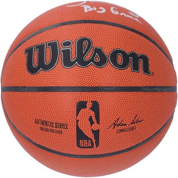 James Worthy Los Angeles Lakers Autographed Fanatics Authentic Wilson Authentic Series Indoor/Outdoor Basketball with Big Game Inscription