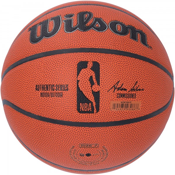 James Worthy Los Angeles Lakers Autographed Fanatics Authentic Wilson Authentic Series Indoor/Outdoor Basketball with HOF 2003 Inscription