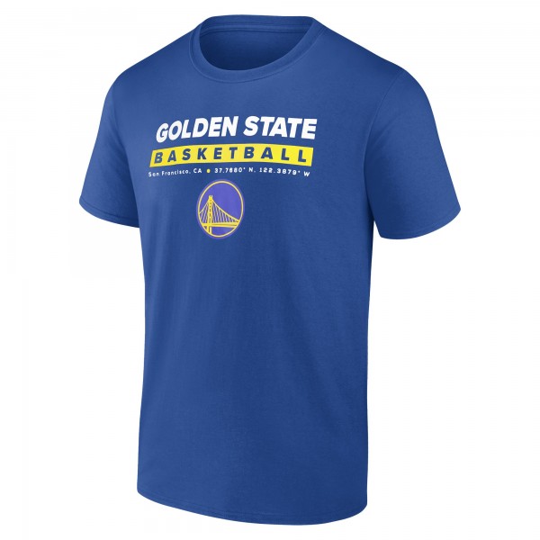 Golden State Warriors Fanatics Royal Location Just Net T-Shirt