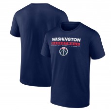 Washington Wizards Fanatics Navy Location Just Net T-Shirt