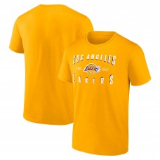 Футболка Los Angeles Lakers Fanatics Gold Competition