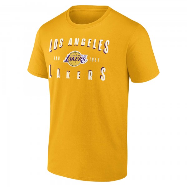 Футболка Los Angeles Lakers Fanatics Gold Competition