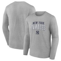 New York Yankees Fanatics No Color Iconic Tricode Long Sleeve T-Shirt