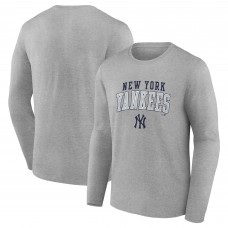 New York Yankees Fanatics No Color Iconic Tricode Long Sleeve T-Shirt