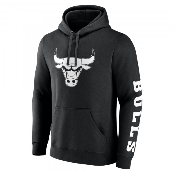 Толстовка Chicago Bulls Black Put Me In Coach Fleece