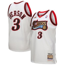 Джерси Philadelphia 76ers Allen Iverson Mitchell & Ness White 2000 NBA All-Star Game Authentic