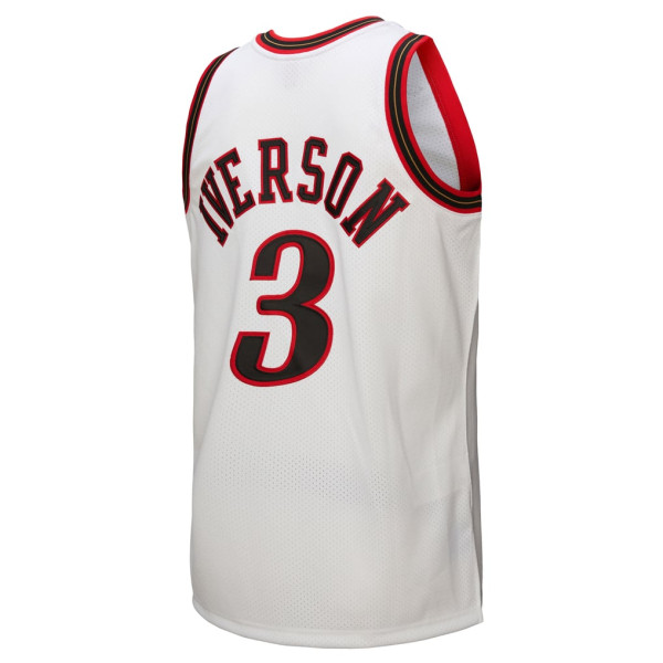 Джерси Philadelphia 76ers Allen Iverson Mitchell & Ness White 2000 NBA All-Star Game Authentic