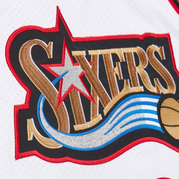 Джерси Philadelphia 76ers Allen Iverson Mitchell & Ness White 2000 NBA All-Star Game Authentic