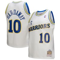 Джерси Golden State Warriors Tim Hardaway Mitchell & Ness White Hardwood Classics 1990/91 Swingman