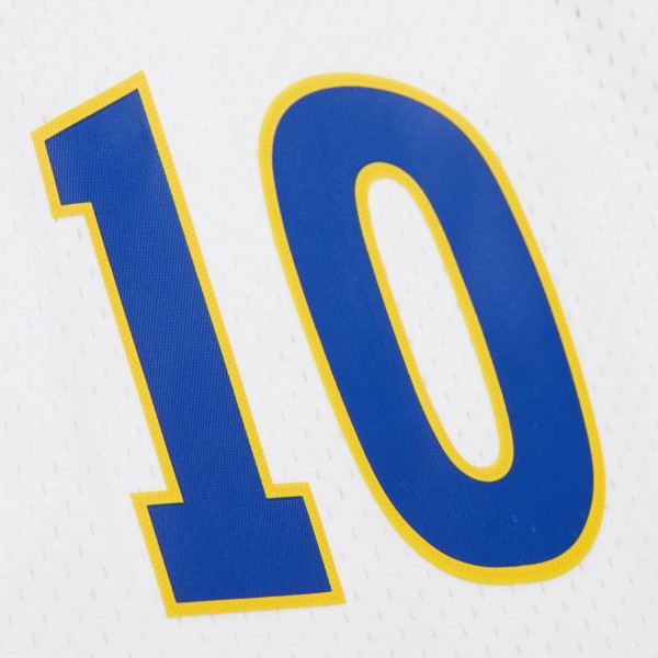 Джерси Golden State Warriors Tim Hardaway Mitchell & Ness White Hardwood Classics 1990/91 Swingman