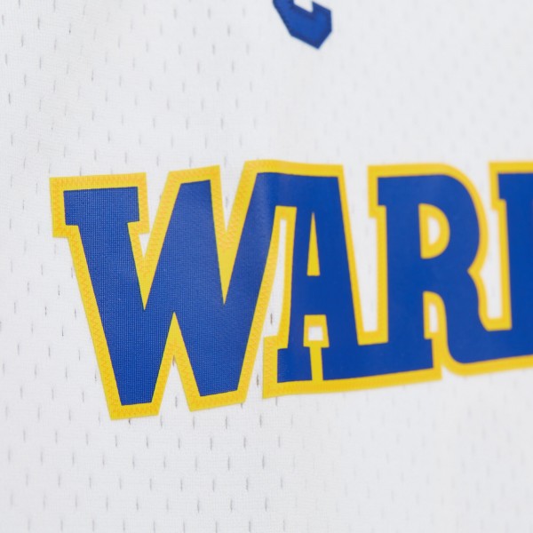Джерси Golden State Warriors Tim Hardaway Mitchell & Ness White Hardwood Classics 1990/91 Swingman