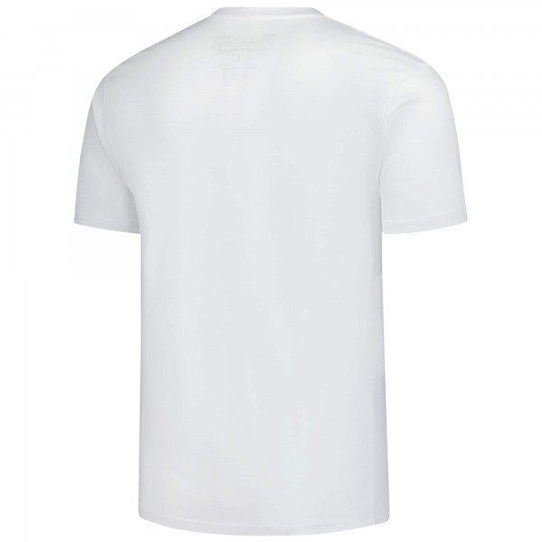 Toronto Raptors Vince Carter Mitchell & Ness White Hardwood Classics Chalked Up T-Shirt