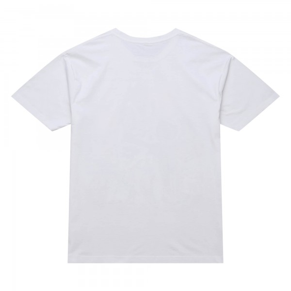 Philadelphia 76ers Allen Iverson Mitchell & Ness White Hardwood Classics Chalked Up T-Shirt