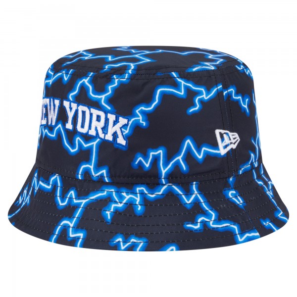 Панама New York Knicks New Era Black/Light Blue Summer Sun and Storm Reversible