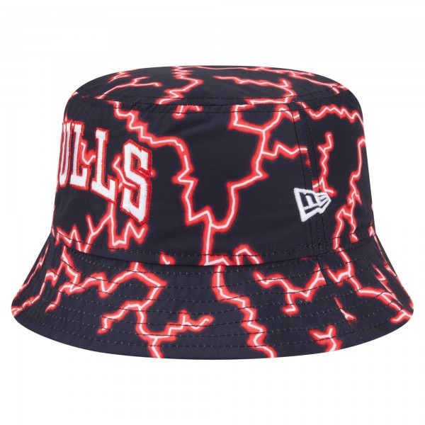 Панама Chicago Bulls New Era Black/Light Blue Summer Sun and Storm Reversible