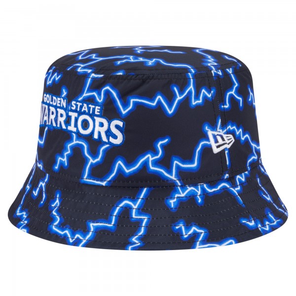 Панама Golden State Warriors New Era Black/Light Blue Summer Sun and Storm Reversible