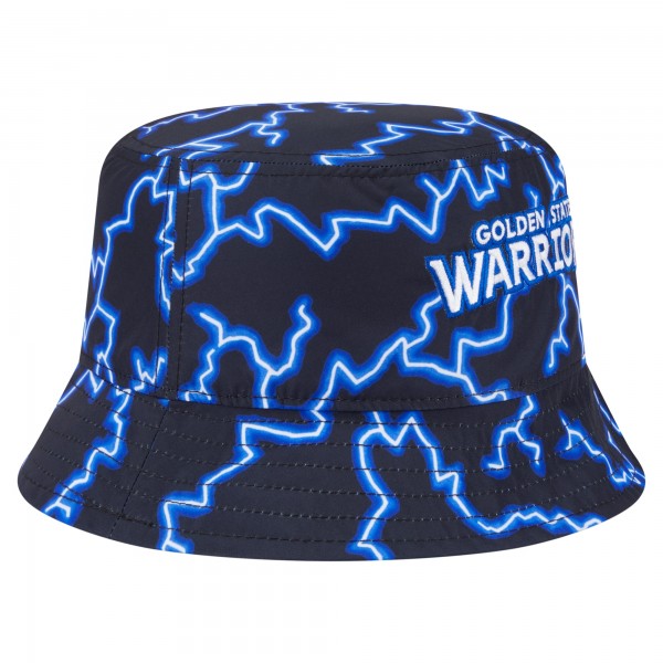 Панама Golden State Warriors New Era Black/Light Blue Summer Sun and Storm Reversible