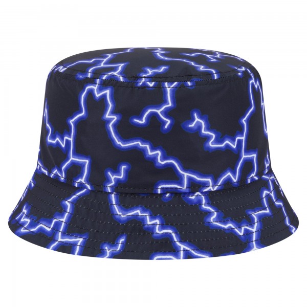 Панама Los Angeles Lakers New Era Black/Light Blue Summer Sun and Storm Reversible