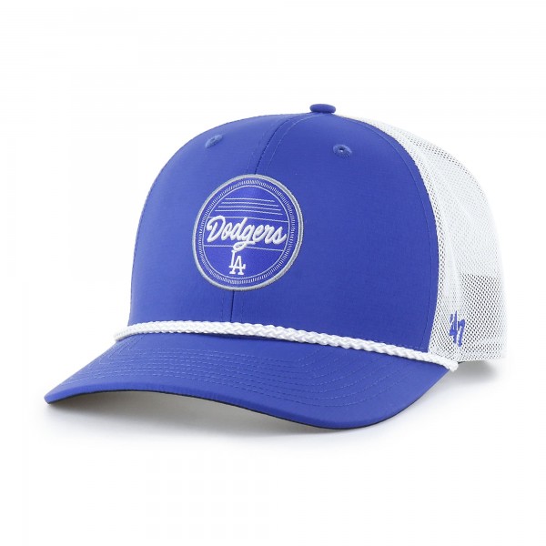 Бейсболка Los Angeles Dodgers 47 Royal/White Fairway Trucker