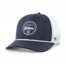 Бейсболка New York Yankees 47 Navy/White Fairway Trucker