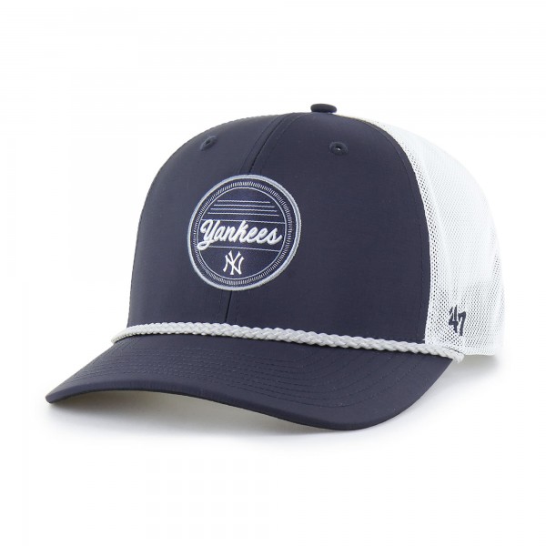 Бейсболка New York Yankees 47 Navy/White Fairway Trucker