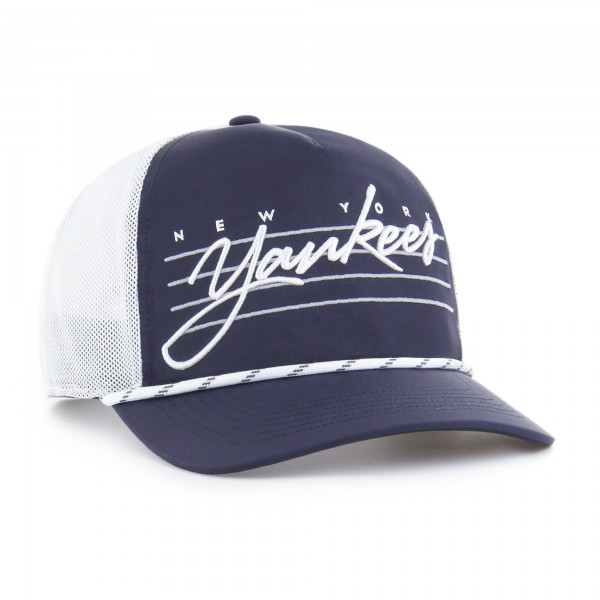 Бейсболка New York Yankees 47 Navy Brrr Downburst Mesh Hitch