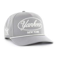 Бейсболка New York Yankees 47 Gray Foundational Hitch
