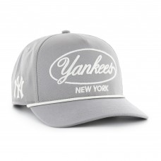 Бейсболка New York Yankees 47 Gray Foundational Hitch
