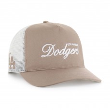 Бейсболка Los Angeles Dodgers 47 Brown Foundational Mesh Hitch