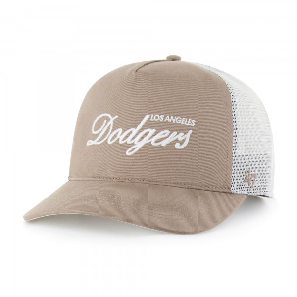 Бейсболка Los Angeles Dodgers 47 Brown Foundational Mesh Hitch