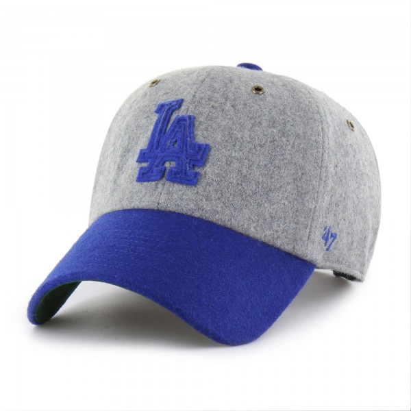 Бейсболка Los Angeles Dodgers 47 Gray/Royal Golden Age Wool Clean Up