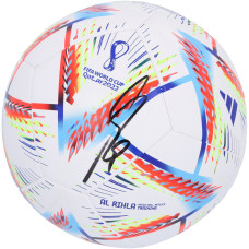 Мяч с автографом Karim Benzema France National Team Fanatics Authentic 2022 FIFA World Cup adidas