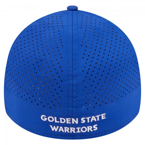 Бейсболка Golden State Warriors New Era Royal Featherweight Poly Rope Flex 39Thirty