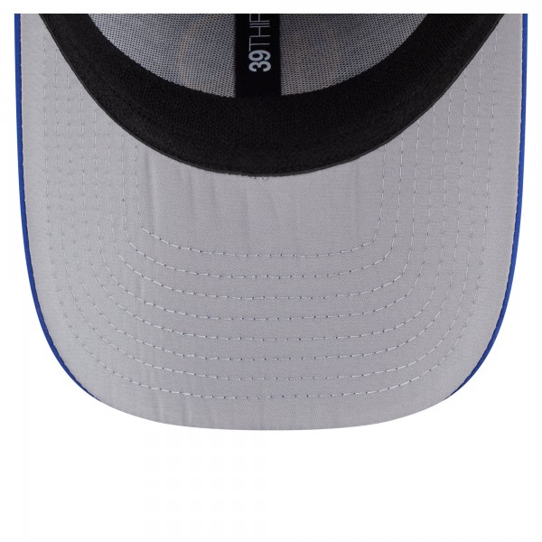 Бейсболка Golden State Warriors New Era Royal Featherweight Poly Rope Flex 39Thirty