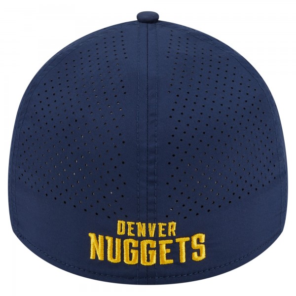 Бейсболка Denver Nuggets New Era Navy Featherweight Poly Rope Flex 39Thirty