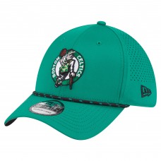 Бейсболка Boston Celtics New Era Kelly Green Featherweight Poly Rope Flex 39Thirty