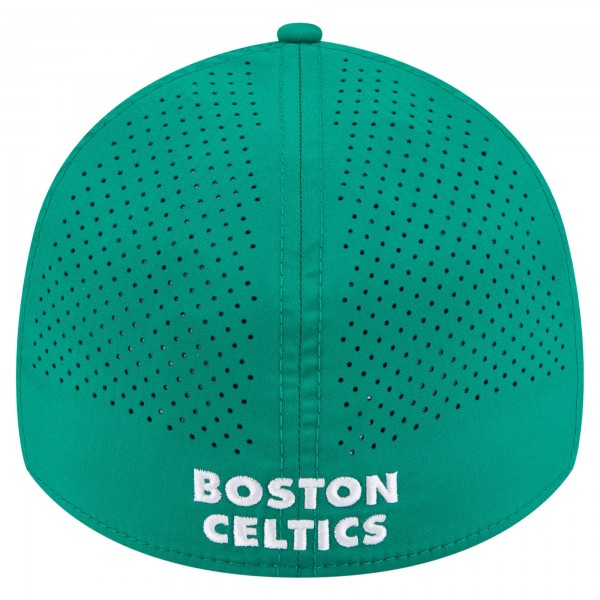 Бейсболка Boston Celtics New Era Kelly Green Featherweight Poly Rope Flex 39Thirty