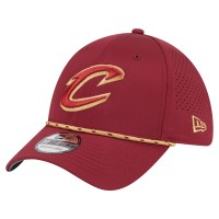 Бейсболка Cleveland Cavaliers New Era Wine Featherweight Poly Rope Flex 39Thirty