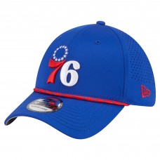 Бейсболка Philadelphia 76ers New Era Royal Featherweight Poly Rope Flex 39Thirty
