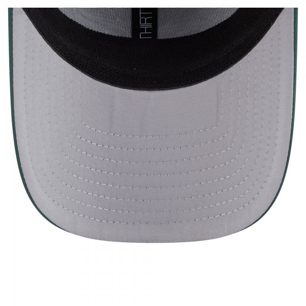 Бейсболка Milwaukee Bucks New Era Hunter Green Featherweight Poly Rope Flex 39Thirty