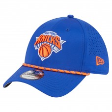 Бейсболка New York Knicks New Era Blue Featherweight Poly Rope Flex 39Thirty