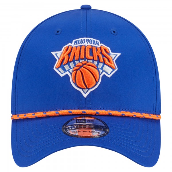 Бейсболка New York Knicks New Era Blue Featherweight Poly Rope Flex 39Thirty