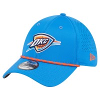 Бейсболка Oklahoma City Thunder New Era Blue Featherweight Poly Rope Flex 39Thirty