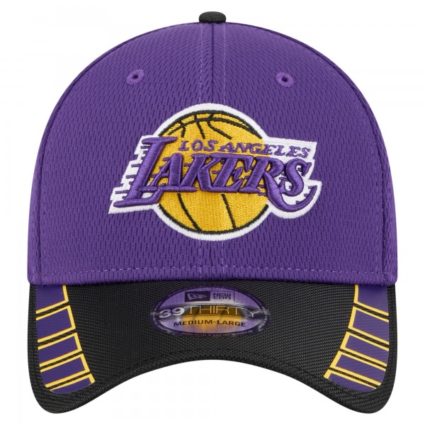 Бейсболка Los Angeles Lakers New Era Purple Visor Hit 39THIRTY