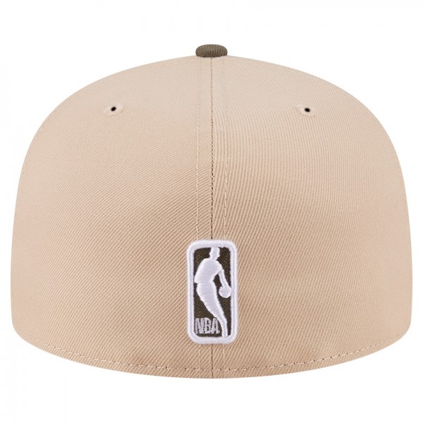 Бейсболка Chicago Bulls New Era Tan Color Pack Two-Tone 59FIFTY A-Frame